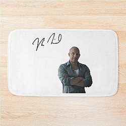 Vin Diesel Autograph Bath Mat