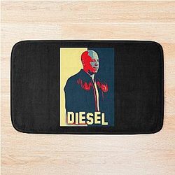 Vin Diesel Fan Art Illustration Hope Poster Classic Bath Mat