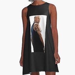 Vin Diesel Classic A-Line Dress (no change)