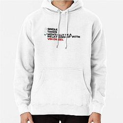 Mentally in a Relationship with Vin Diesel Pullover Hoodie