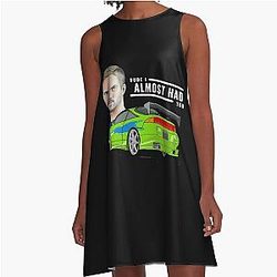 Anniversary Gift For Music Fan A-Line Dress