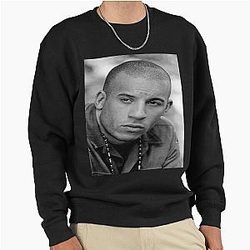 Vin Diesel Young Pullover Sweatshirt