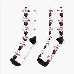 Vin Diesel Valentine Socks