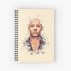 Vin Diesel spiral notebook