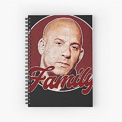 Vin Diesel Family Notebook