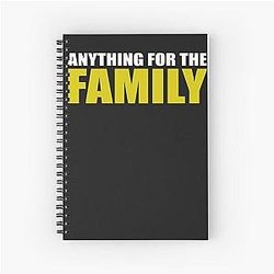 Anything for the Family vin Diesel Classic Notebook