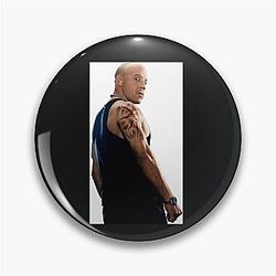 Vin Diesel Classic Pin