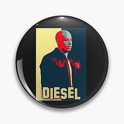 Vin Diesel - Fan Art Illustration 131020938 Classic Pin