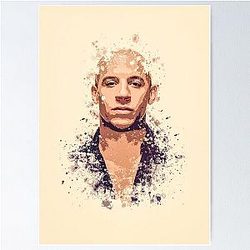 Vin Diesel painting Poster
