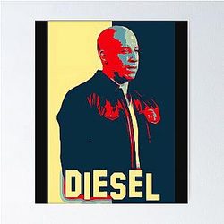 Vin Diesel - Fan Art (Hope Poster) Classic Poster