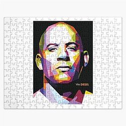 Vin Diesel Pop Art Jigsaw Puzzle