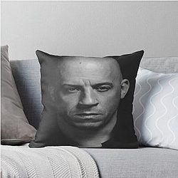 Vin Diesel Throw Pillow