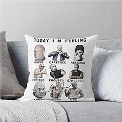 Vin Diesel Dominic Toretto Throw Pillow