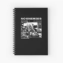 I Have No Enemies Vinland Saga Manga Anime Notebook