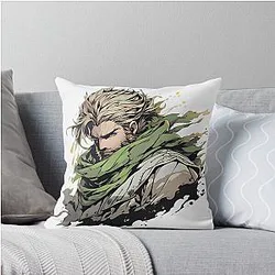 Vinland Saga Concept Character Digital Art Throw Pillow