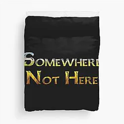 Somewhere Not Here Vinland Saga Duvet Cover
