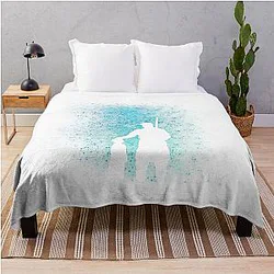 Thorfinn and Thors Vinland Saga Throw Blanket