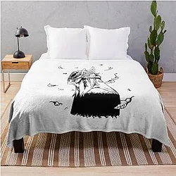 Viking Saga - Canute Throw Blanket