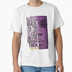 Viola Davis: Sophisticated Elegance in Premium Classic T-Shirt