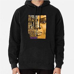 Viola Davis: Sophisticated Elegance in Premium Hoodie