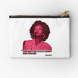 Viola Davis: Sophisticated Elegance in Premium Tees Zipper Pouch