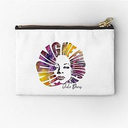 Viola Davis: Sophisticated Elegance in Premium T-Shirt Designs Zip Pouch