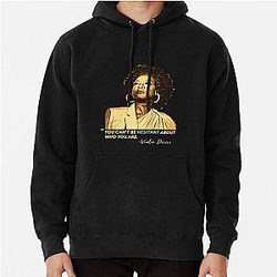 Viola Davis Sophisticated Elegance in Premium T-Shirt Pullover Hoodie