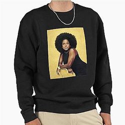 Viola Davis Golden Portrait Pullover Sweatshirt