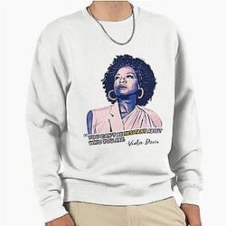 Viola Davis: Sophisticated Elegance in Premium T-Shirts Pullover Sweatshirt