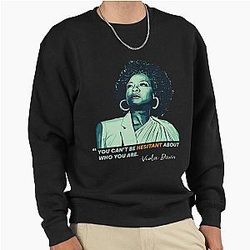 Viola Davis: Sophisticated Elegance in Premium Sweatshirt Designs