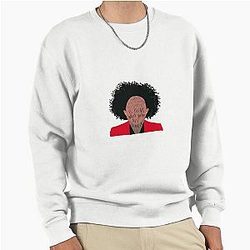 Viola Davis Digitally Illustrated Pullover Sweatshirt