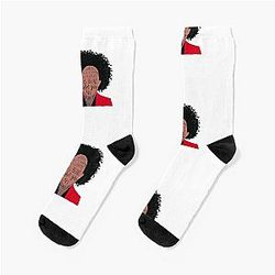 Viola Davis digital illustration of Socks
