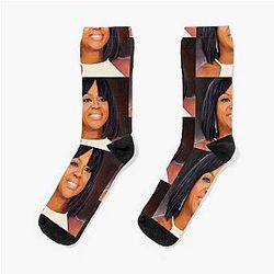 Viola Davis Portrait Socks