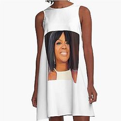 Viola Davis in a A-Line Dress