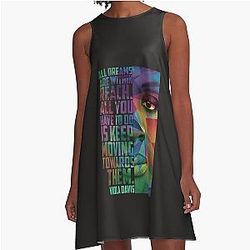 Viola Davis: Elegant A-Line Dress Designs