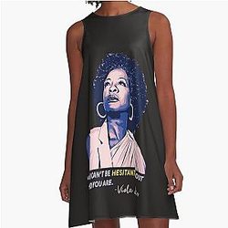 Viola Davis: Sophisticated Elegance in A-Line Dress