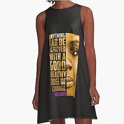 Viola Davis: Sophisticated Elegance in A-Line Dress
