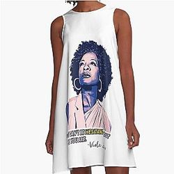 Viola Davis: Sophisticated Elegance in A-Line Dress