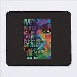 Viola Davis: Sophisticated Elegance in Premium Designs Mouse Pad