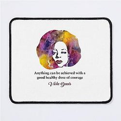 Viola Davis: Sophisticated Elegance in Premium T-Shirts Mouse Pad