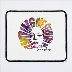 Viola Davis: Elegant in Premium T-Shirt Designs Mouse Pad