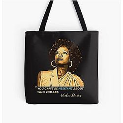 Viola Davis: Sophisticated Elegance in Premium Tote Bag