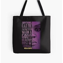 Viola Davis: Sophisticated Elegance in Premium Tote Bag