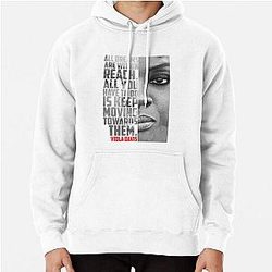 Viola Davis: Sophisticated Elegance in Premium T-shirt Design Pullover Hoodie