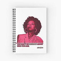 Viola Davis: Sophisticated Elegance in Premium T Shirts Spiral Notebook