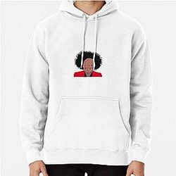 Viola Davis Digital Illustration Pullover Hoodie