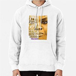 Viola Davis: Sophisticated Elegance in Premium Hoodie