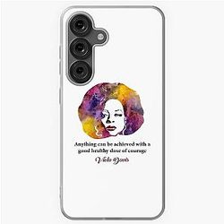 Viola Davis: Elegance in Premium T-Shirt Designs Samsung Galaxy Soft Case