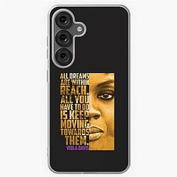 Viola Davis: Sophisticated Elegance in Premium T-Shirt Designs Samsung Galaxy Case