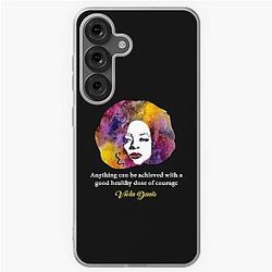 Viola Davis: Sophisticated Elegance in Premium T-Shirt Design Samsung Galaxy Soft Case